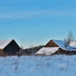 Barns in snow 01/2013
