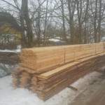 Bos hout voor de deur